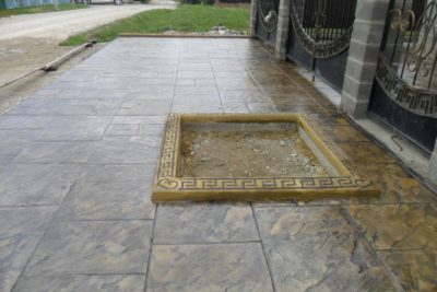 Печатный бетон в г.Крымск 